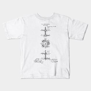 Churn Dasher Vintage Patent Kids T-Shirt